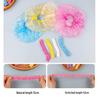 Extra Large Disposable Waterproof PE Hair Caps for Women - Thick Shower & Hair Treatment Cover