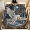 Vintage Animal Frame Print Flannel Blanket,High Quality Comfortable for All Seasons,Home Decor,Warmth and Comfort,Perfect for Christmas Gifts