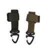 Sangle de reliure portable en nylon multi-usages Crochet pour gants Gants de travail Clip de sécurité Corde d'escalade extérieure Boucle de suspension de camping
