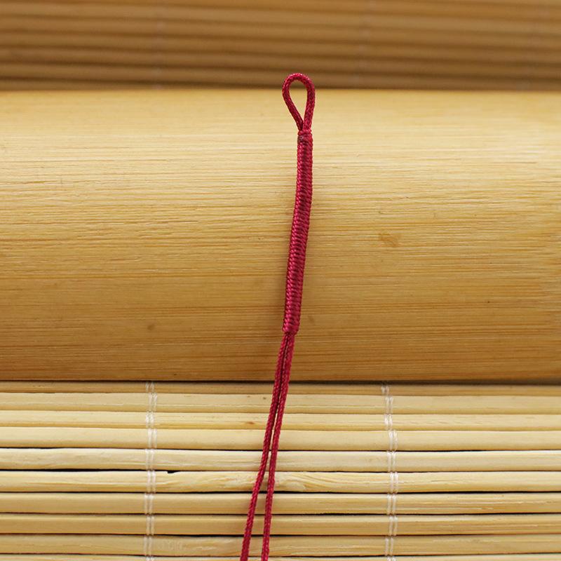 Zeile 72 Zugring Chinesischer Knoten DIY Armband Halskette Schmuckzubehör Weben Arbeit in Bearbeitung Anhänger Schnalle Spule Zugring