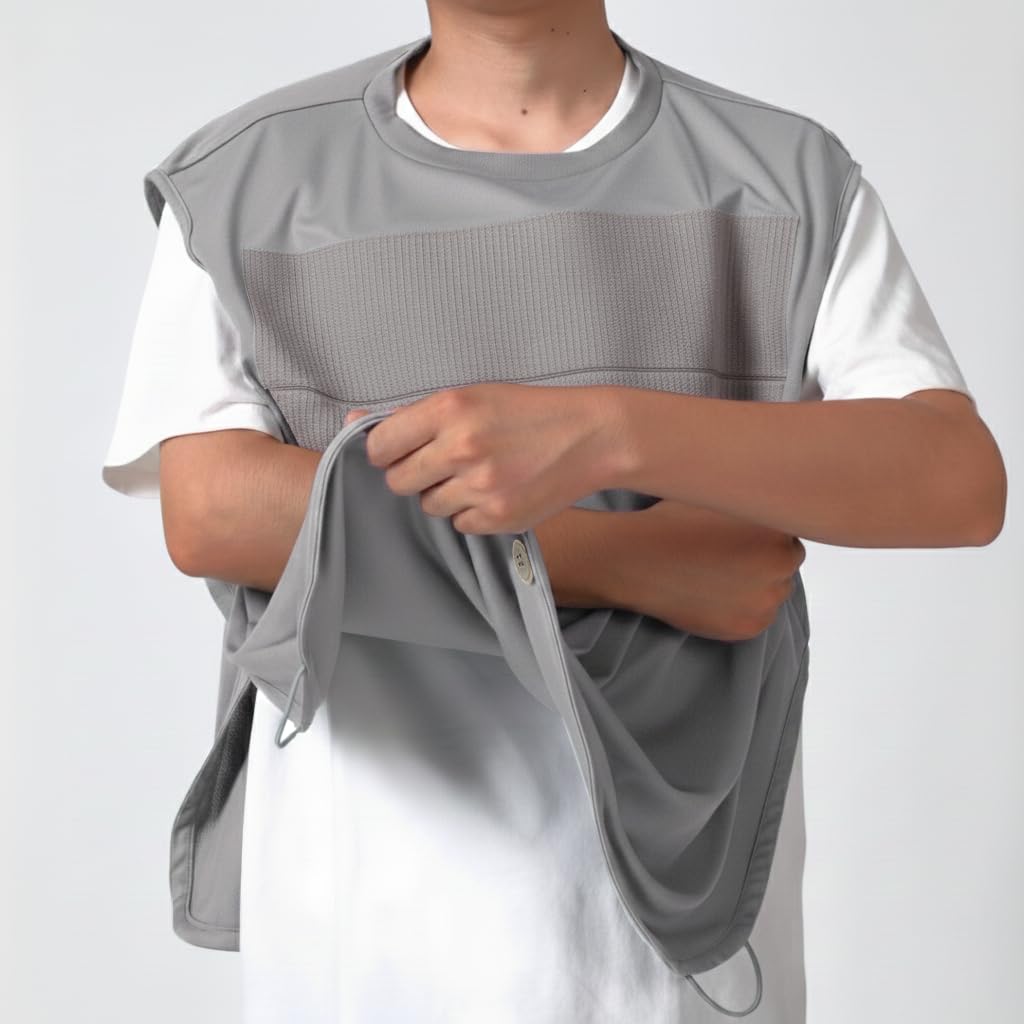 

Carewill [Double Supervision by an Occupational Therapist and a Clothing Expert] Good Design Award Winning Arm Sling Shirts: Shoulder Pain Relief, Tri
