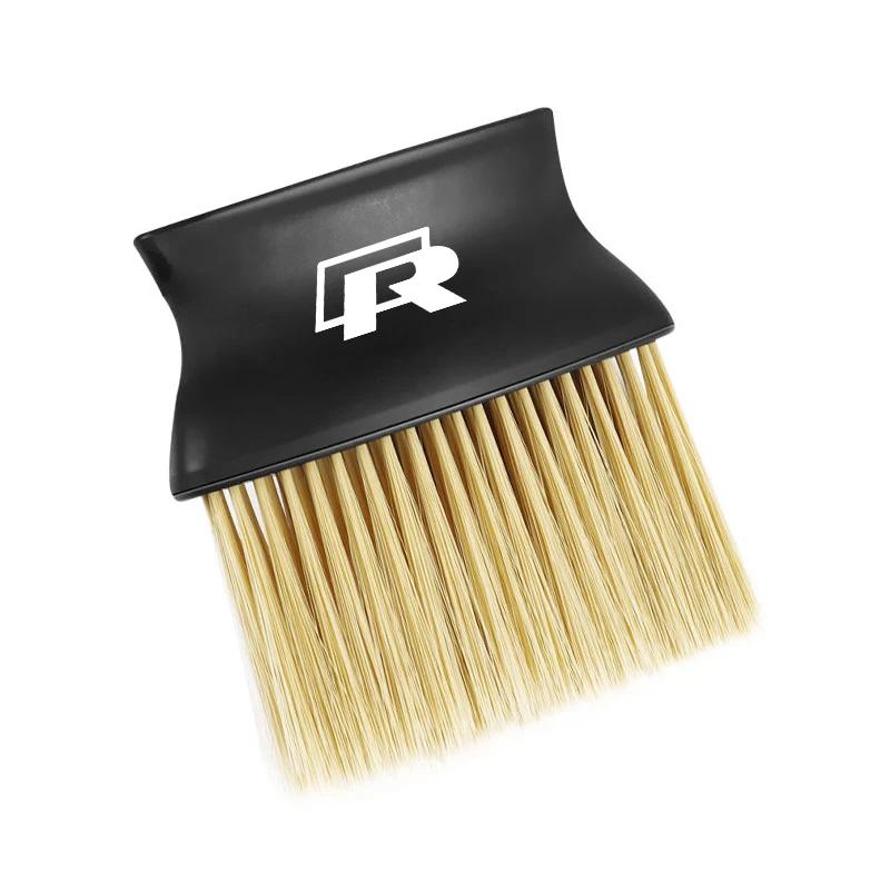 

2026 Hot For Volkswagen VW 1Pcs Car Dust Cleaning Soft Brush Dust Artifact Tool for VW Rline GTI Polo Golf Passat Tiguan Arteon
