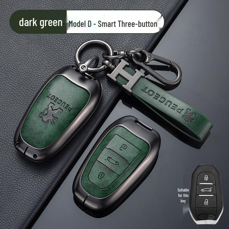Zinc Alloy Key Cover for Dongfeng Peugeot: Fits 308, 301, 408X, 308S, 3008, 2008, 508 Models