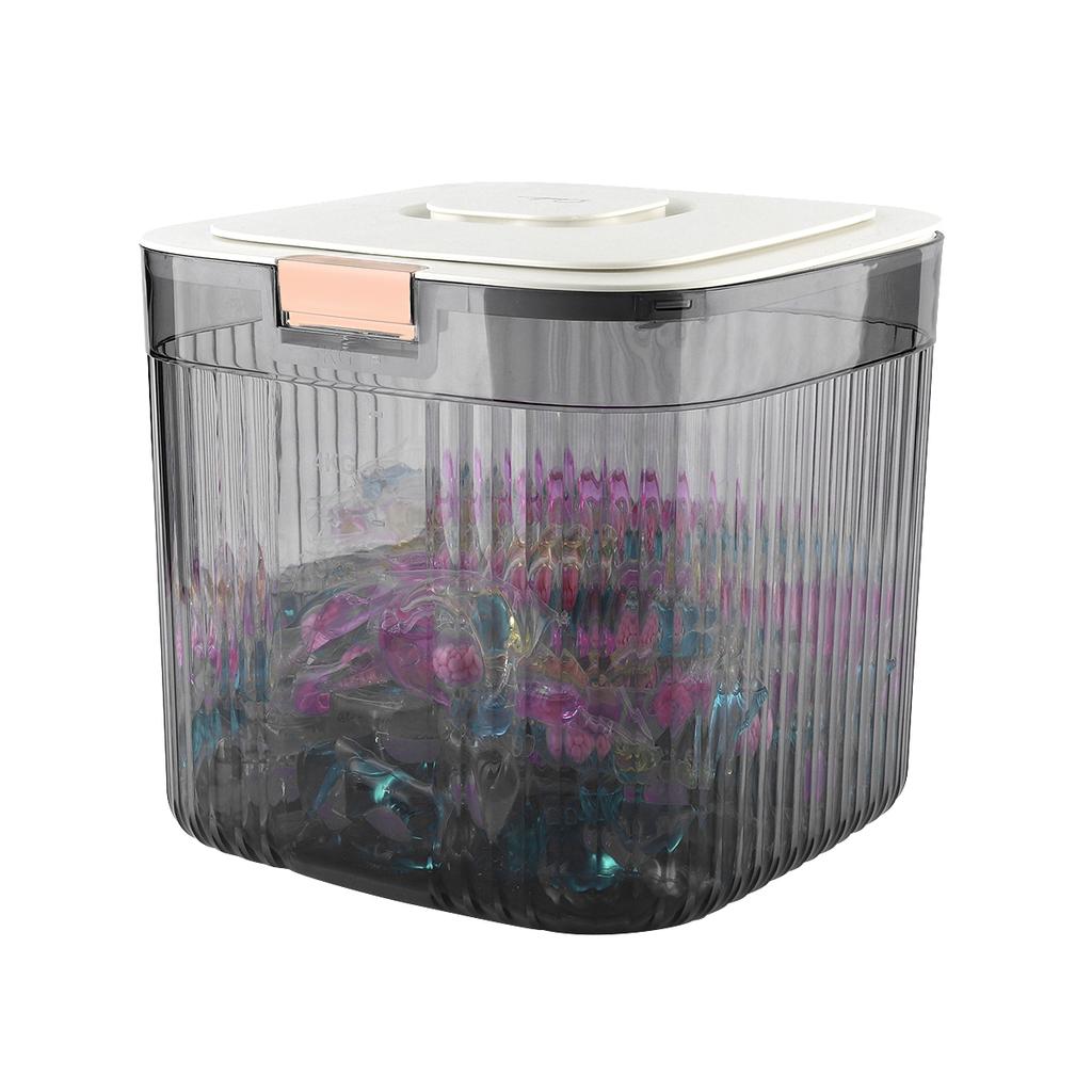 Laundry Pods Container For Laundry Room Organization Decor, Laundry Powder Container for Laundry Organization Laundry Pod Holder