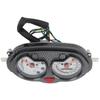 Motorcycle Instrument Panel 12V Motorbike Dashboard Assembly Stylish12V Motorcycle Instrument Consoles for 150cc Engines