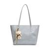 Tote Bag Women's Large-capacity New Summer Simple and Versatile Shoulder Bag Casual College Student Commuter Bag