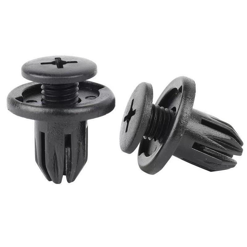 Universal 10mm Plastic Expansion Screw for Bumper, Fender, and Engine Shield Retainer