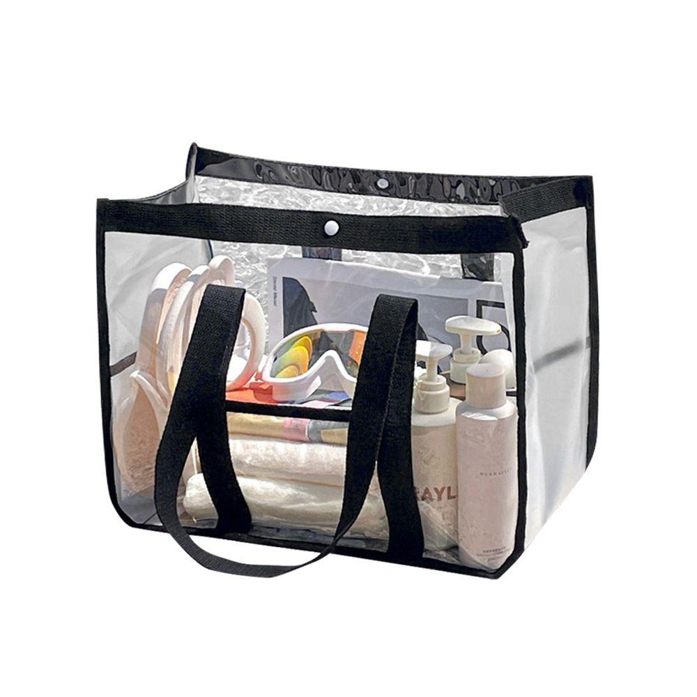 Waterproof Swimming Beach Bag Transparent Toiletry Bag New Travel Clothing Storage Bag
