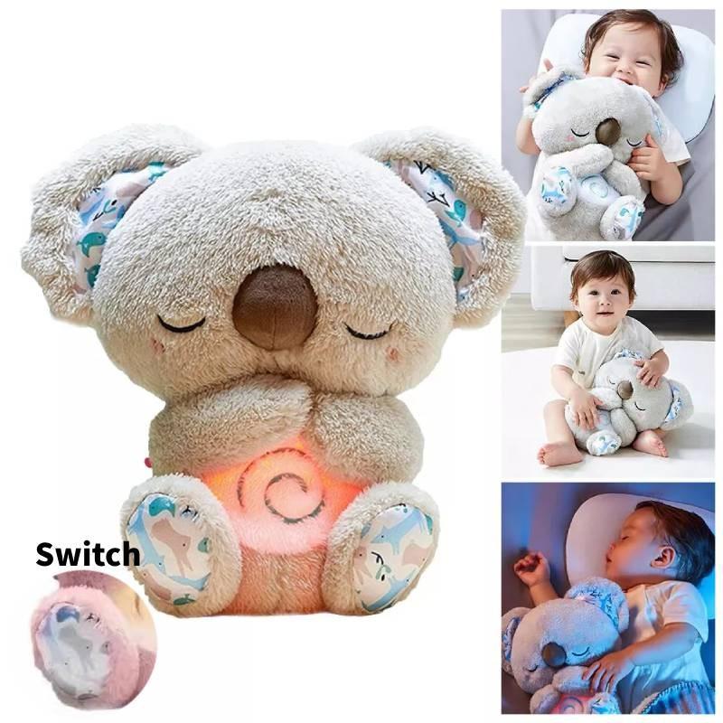 Adorable Pink Koala Sleep Aid Plush Toy With Soothing Music For Babies