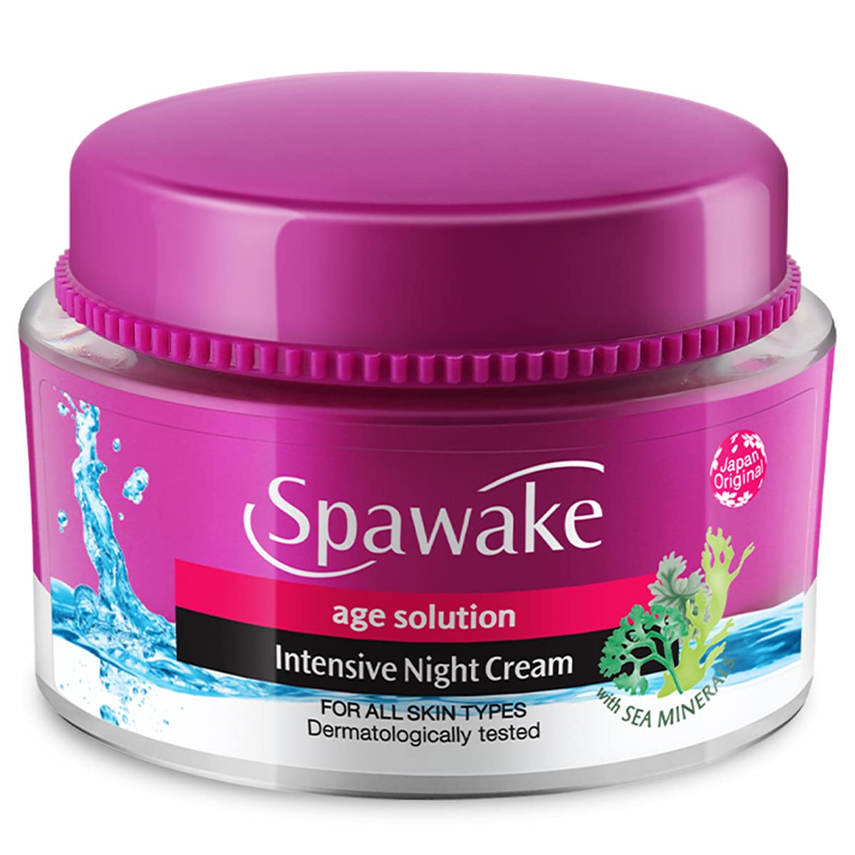 Spawake Age Solution Intensive Night Cream 50g | Anti-Aging Face Cream for Wrinkles & Fine Lines | Deep Hydration & Overnight Skin Repair | For All