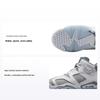 Air 6 Retro GS Cool Grey Kids Sneakers White Medium-Grey 384665-100