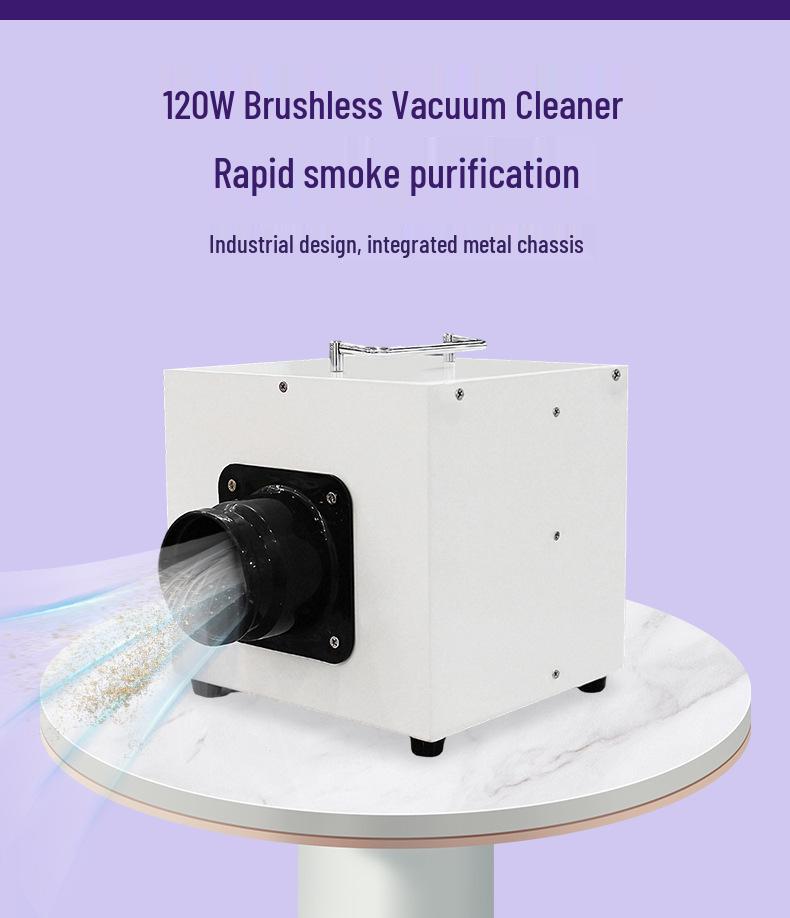 Nail Salon High-Power Nail Dust Collector with Strong Suction and Odor Removal