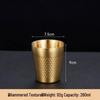 Korean Style Double Wall Hammered Stainless Steel Cup - Insulated & Drop-Resistant for Outdoor Use