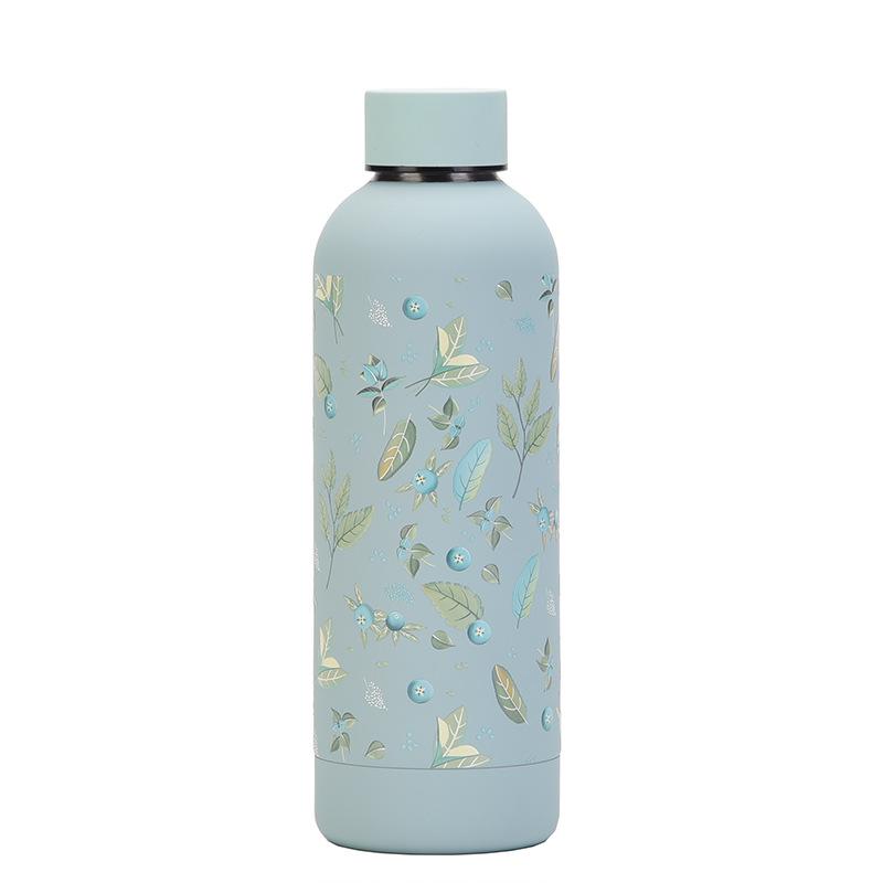 Stainless Steel Thermos Cup 3D Three-Dimensional Fruit Simple Water Cup High Value Outdoor Small Mouth Sports Water Bottle