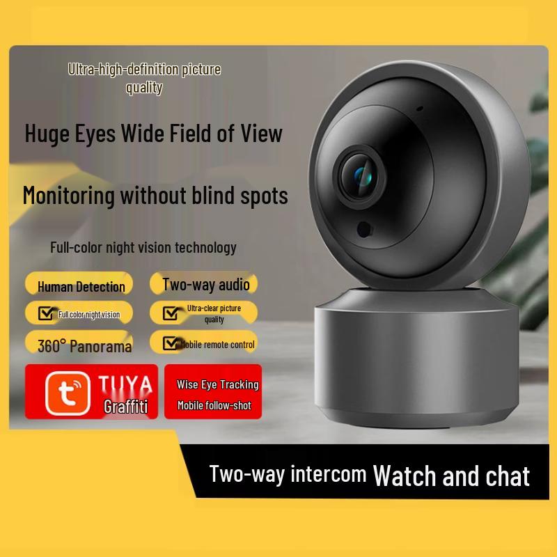 

RSCAMTOM 360° Wireless Indoor Smart Camera with Night Vision (CN version)