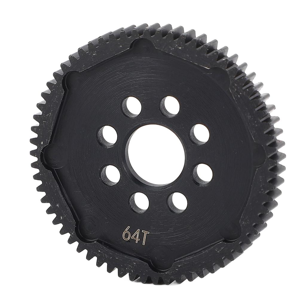 51356 Angrenaj Metal Oțel 64 Dinți Angrenaj Mare Piese de Schimb Model RC pentru TT02 TT02D TB‑03