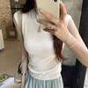 New Spring and Summer Women's Clothing, Japanese and Korean Spice Girls Fashion Slim-fitting Solid Color Minimalist Royal Sister Wind Vest Knitted Ves