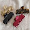 Korean High-End Acetate Claw Clip, Bun Hairpin, Shark Clip, Retro Ponytail Hair Accessory for Women