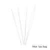 Stainless Steel 5Pcs Opening Curved Beading Needles Tools Pins for Bead Threading String Cord Easy DIY Jew… More