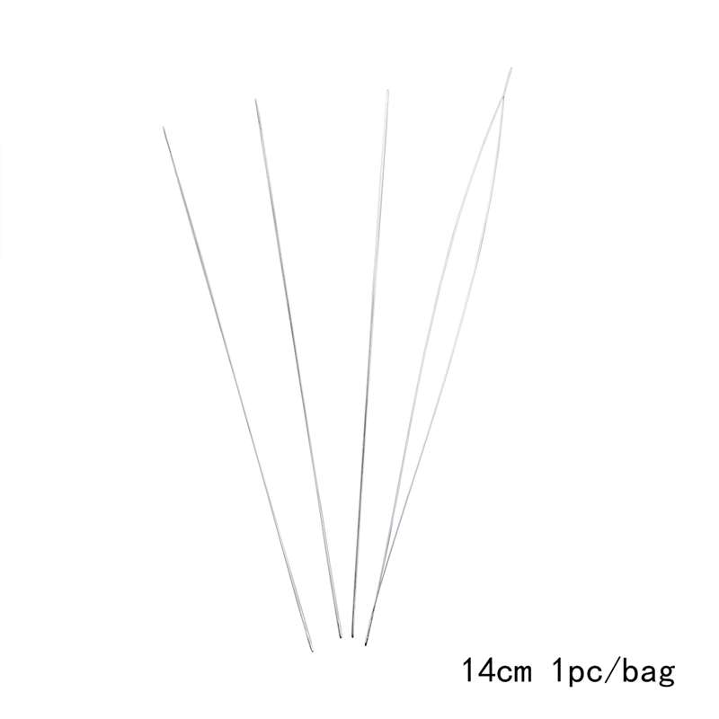 

Нержавеющая сталь, 5 шт., открывающиеся изогнутые иглы для бисера, инструменты, булавки для нанизывания бисера, веревочный шнур, легкое изготовление ювелирных изделий своими руками 06