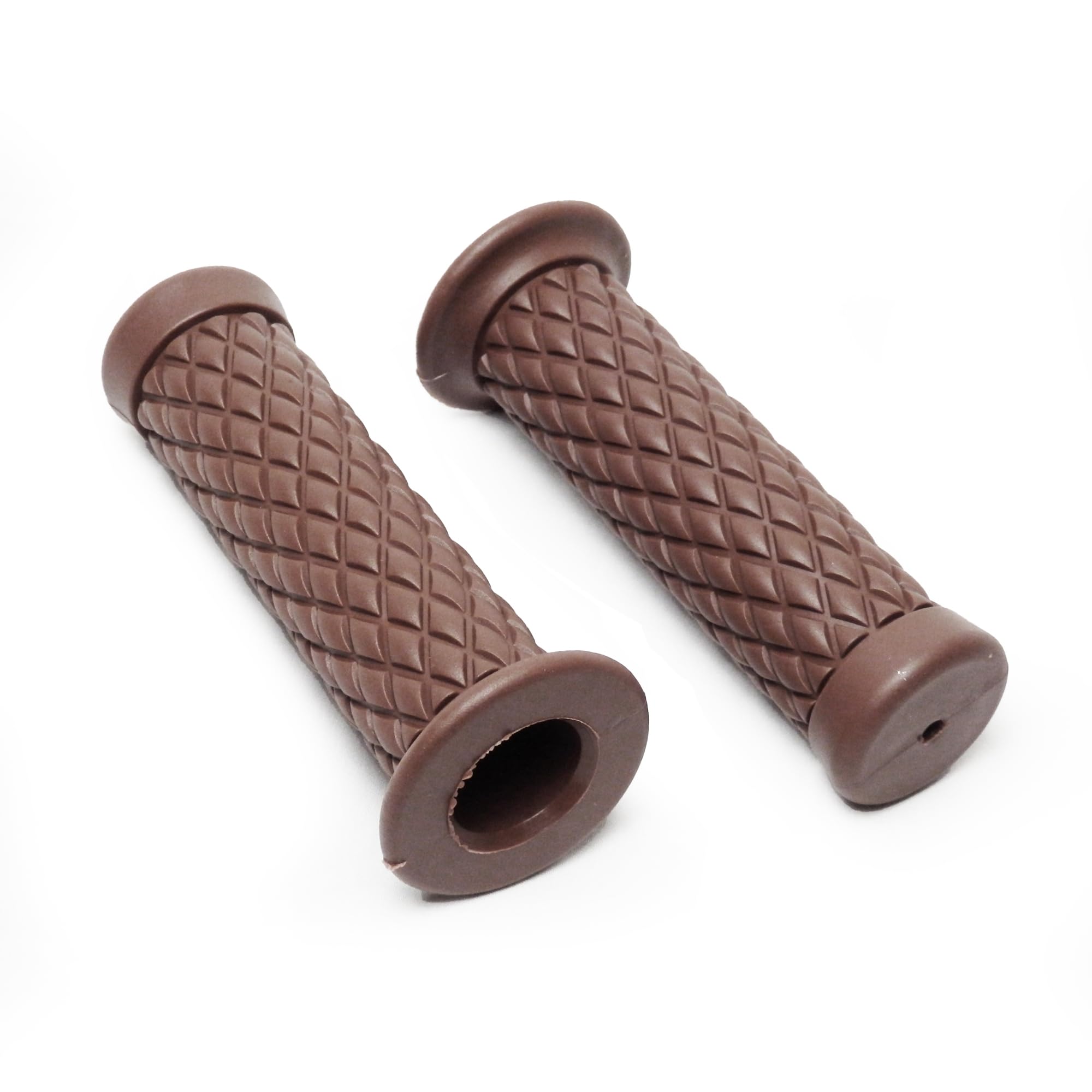 

DOYOUCOTO Handle Grip, Motorcycle, Rubber Grip, Rubber, Universal Use, Left and Right Set of 22.2mm (7/8 inch)