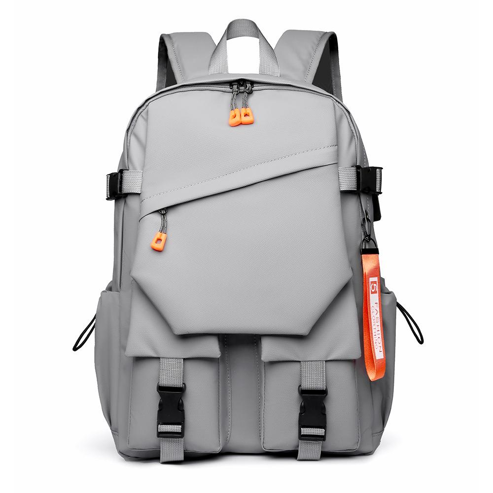 Men's Large-Capacity Casual Sports Backpack with Laptop Compartment for Middle School, High School, and University Students