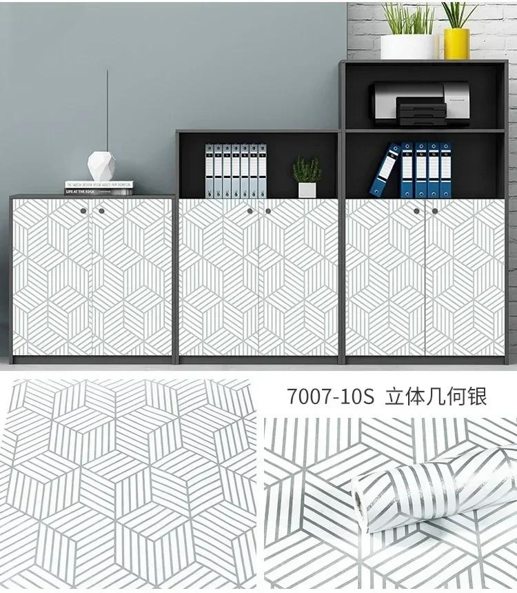 

Утолщенные самоклеящиеся водонепроницаемые обои в скандинавском стиле для спальни, гостиной, фоновой стены, наклейки для старой мебели и стола 45CMX1M