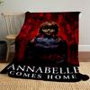 1PC Annabelle Comes Home Outdoor Flannel Blanket Soft Plush Decor for Picnics, camping,Bedroom, Playroom, Office1230A