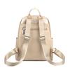 Women's New Fashionable and Simple Nylon Backpack with Large Capacity, Lightweight, Solid Color for Work and Commuting