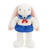 Navy Baby Rabbit Plush Toy with Long Ears - Cute Cartoon Comfort Doll for Kids
