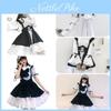 Elegantes Kawaii Gothic Lolita Kleid Dienstmädchenkostüm mit weichem und atmungsaktivem Stoff