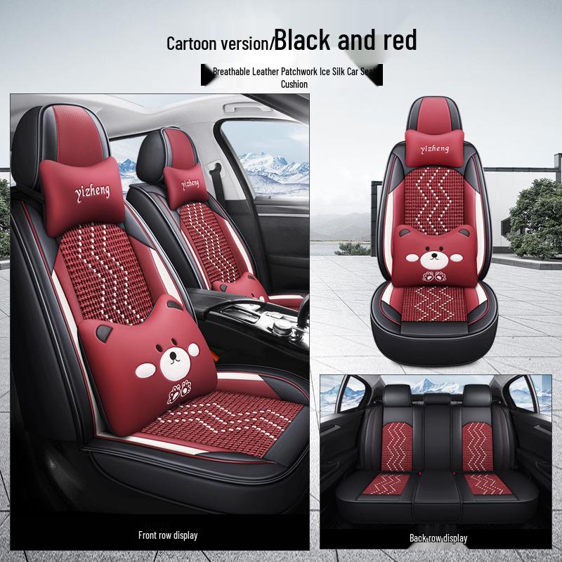 Honda Car Seat Cushion: Fits Civic, Brio, Inspire, Accord, Type R, Vezel - All-Season, Full Coverage