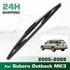 Rear Windshield Wipers Blades,Premium All-Season Wiper Blades Replacement For Subaru Outback MK3 2005-2009,Natural Rubber Bayonet,Easy To Install 14″