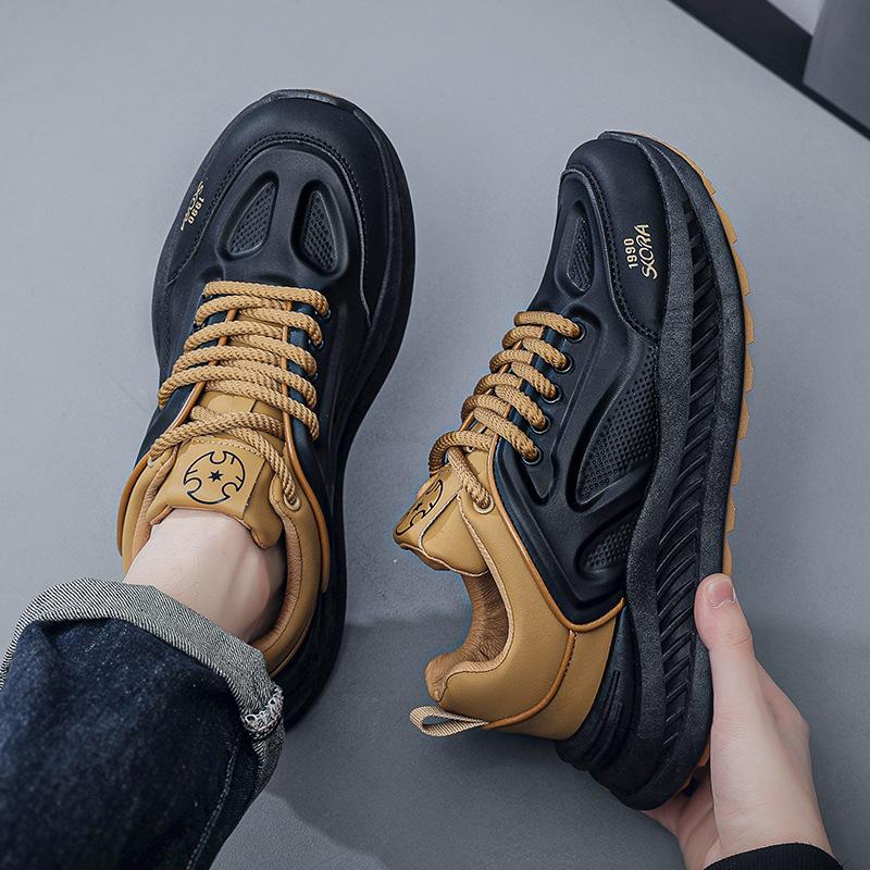 Pantofi pentru bărbați, pantofi sport casual, pentru bărbați, la modă de toamnă, pantofi ușori, respirabili, pentru bărbați, cu talpă groasă, pantofi de alergare Zapatillas Mujer