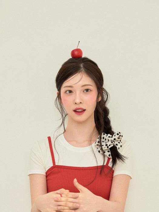THE PRETTY PETITE Glossy Apple Lip Tint in Gamhong Red