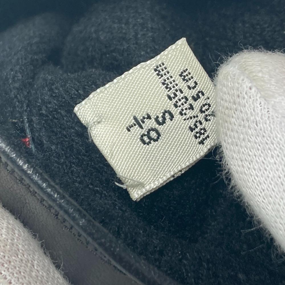 GUCCI Accessories GG Interlocking G Glove gloves suede / Leather Black