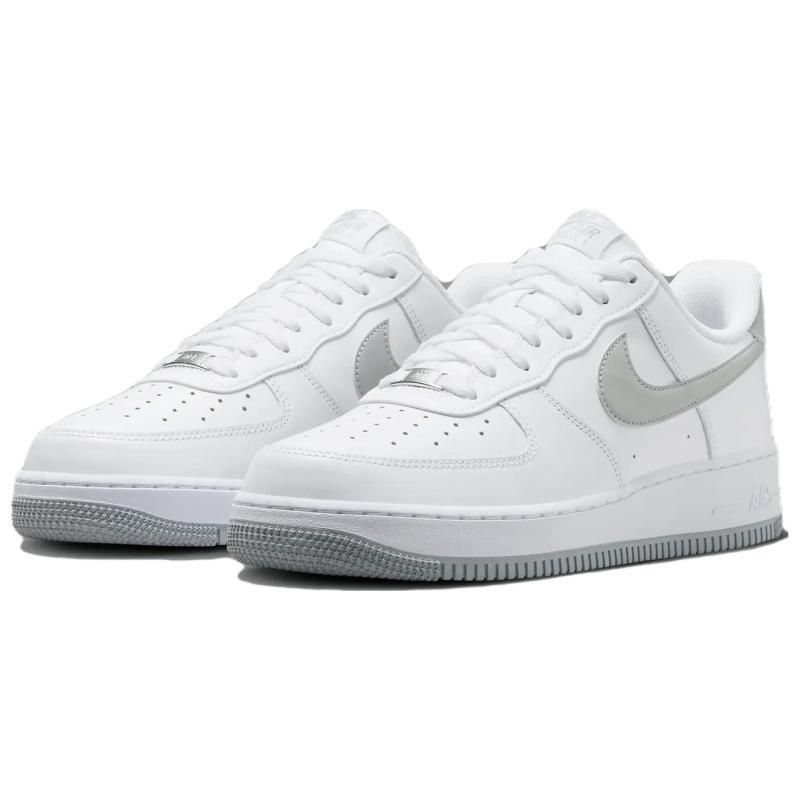 Nike Buty sportowe Air Force 1 Low '07 Białe Jasnoszare FJ4146-100