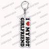 Custom I Love You My Fictional Boyfriend Awesome Girlfriend Keychain Emo Boys Hot Wife Mom Dad Key Ring Keychains Bf Gf Gifts