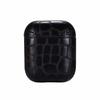 Applicable AirPods Earphone Case Retro Stone Pattern Flip PU Protective Case Hook Storage Case