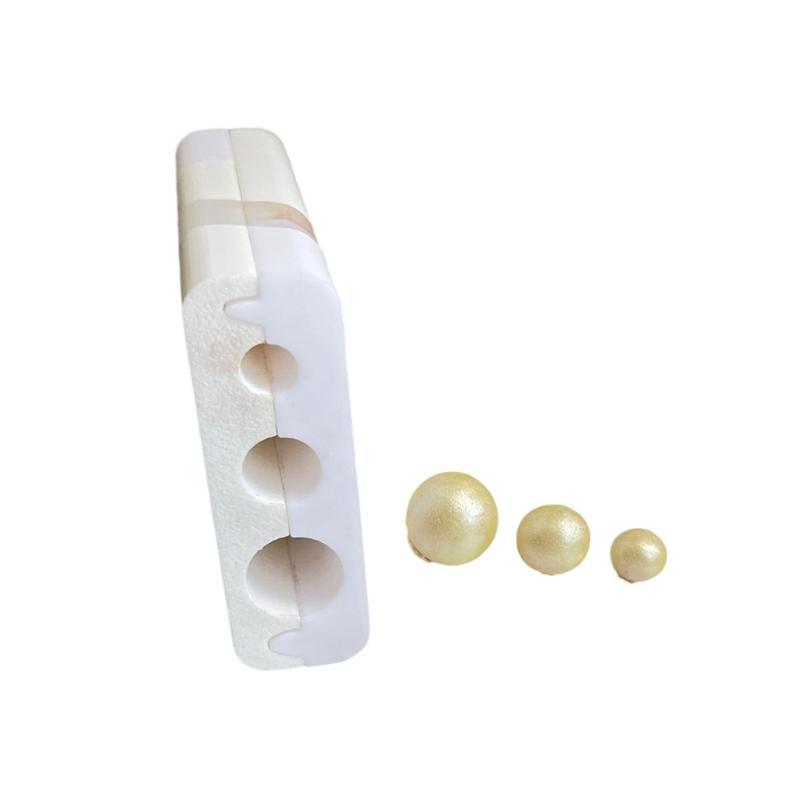 

Polymer Clay Bead Roller for Crafting Round and Egg Shaped Beads With 3 Size Jewelry Making Tool PLA Mould
