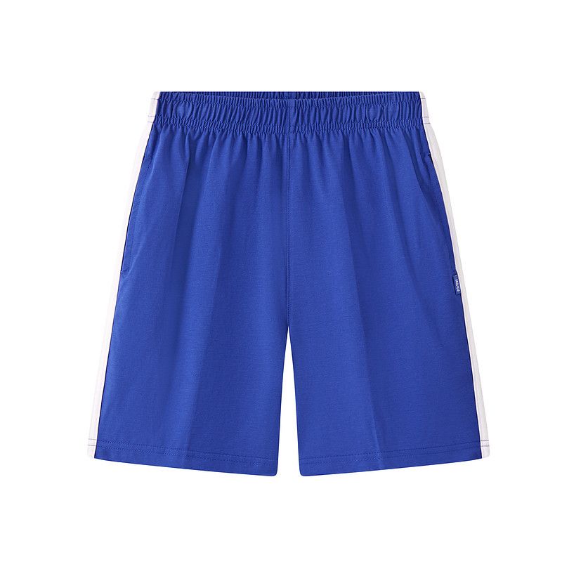 Mqd Shenzhen School Uniform Unified Summer Ice Silk Cool Breathable Quick-Dry Sports Shorts for Primary School Students, Same Style for Boys and Girls Light Blue 120
