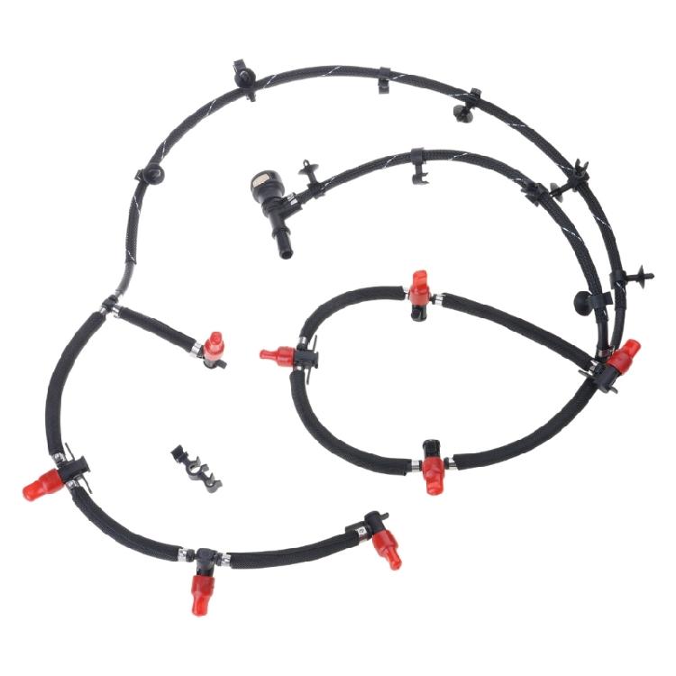 

Replacement Leak Line Engine Fuel Hose Fuel Injector Return Line Return Pipe Auto Accessory for F-250 11-16 1