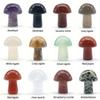 10pcs (Random)Crystal Stone 2CM Mini Mushroom DIY Micro Landscape Forest Garden Flower Pot Decoration Small Mushroom Decoration