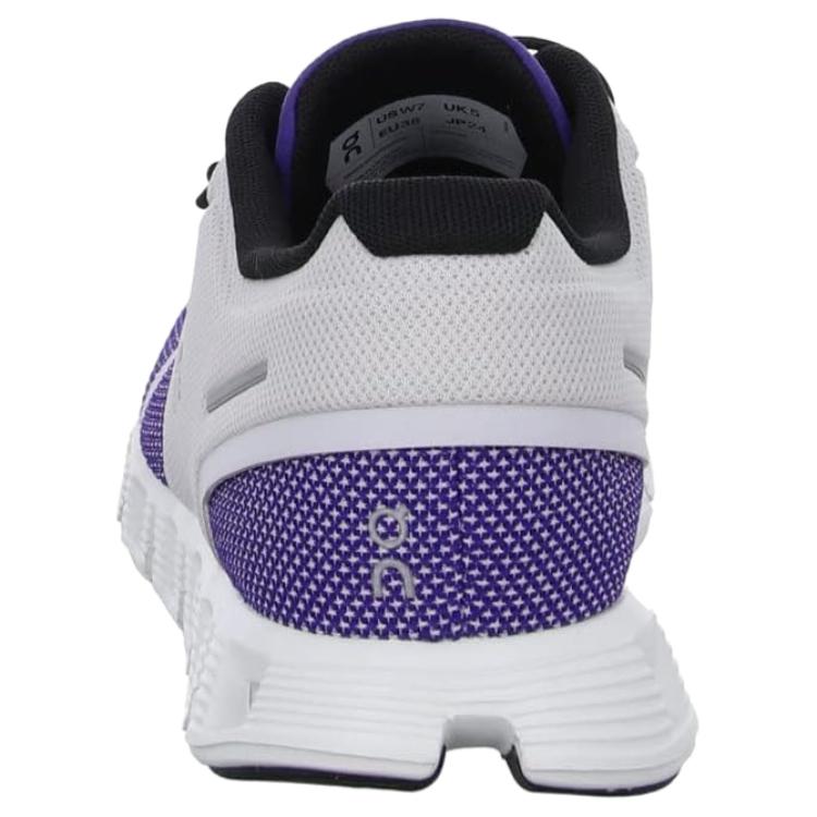 On Cloud 5 Abrasion Resistant Breathable Support Running Shoes Women's White Purple 79.98549