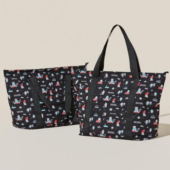 BT21 SEOUL Edition Travel Folding Bag