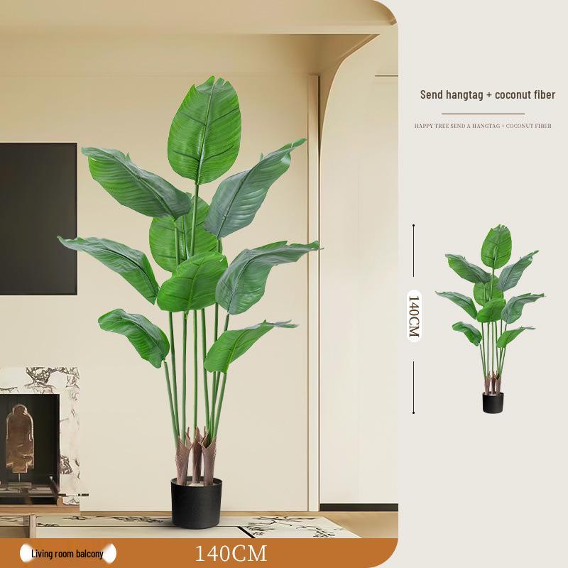 Árbol Artificial Ave del Paraíso - Planta de Suelo Grande para Interiores para Decoración de Sala de Estar