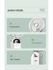 Ventilatore Portatile Pieghevole con Display Digitale 2025 - Silenzioso, Ricaricabile USB, per Uso su Scrivania, Portatile o da Collo