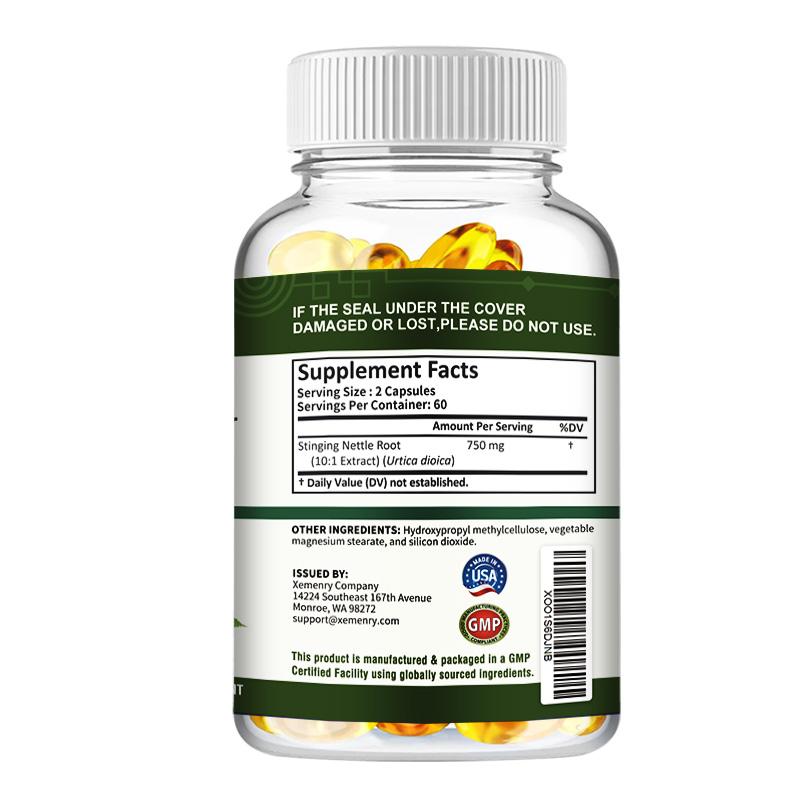 XEMENRY High-Absorption Garlic Capsules, Antioxidant, Immune System Boosting, Suitable for Adults
