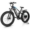 VARUN S26-1 26" X 4.0" Fat Tire Electric Mountain Bike with 48V 16AH Removable Battery