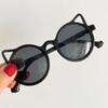 Summer Girls Boys Cute Animal Cartoon Ears Sunglasses Outdoor Sun Protection Children Lovely Vintage Sunglasses Protection